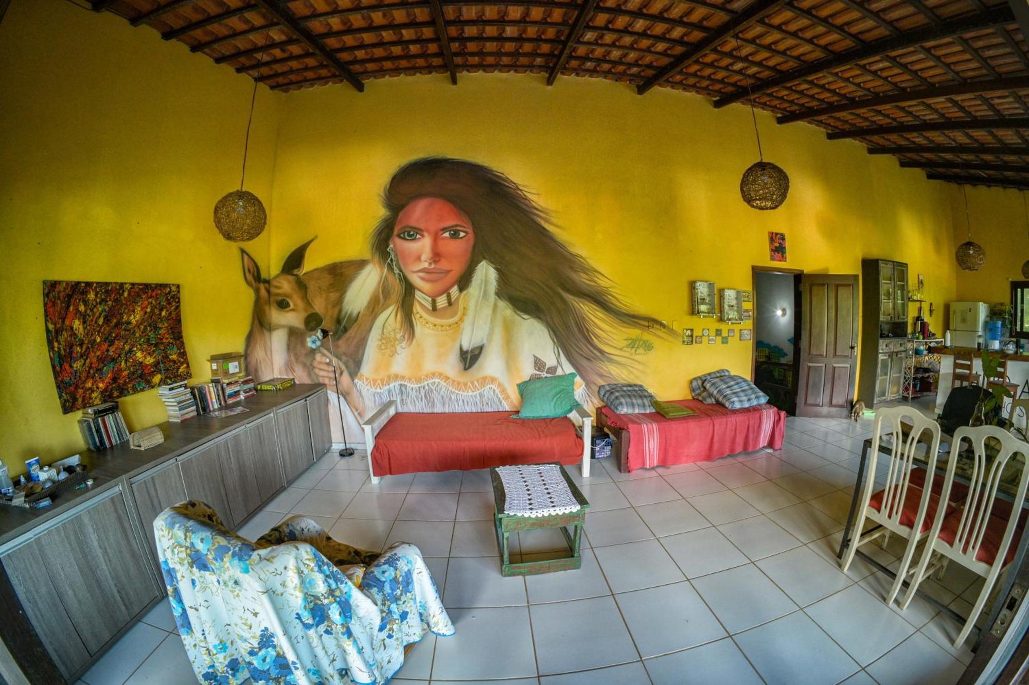 A Figueira Sagrada - Hostel モロ・デ・サンパウロ エクステリア 写真